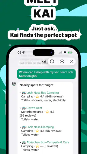 Campernight RV & Camper Spots screenshot