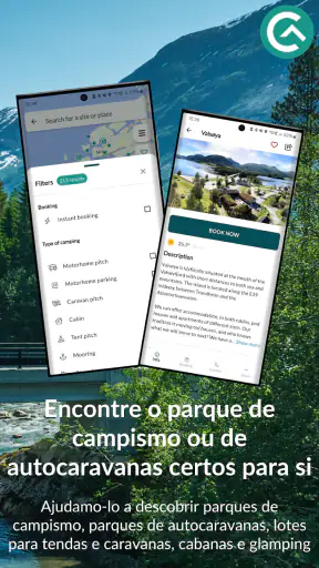 Campio - Explore camping na EU screenshot