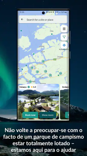 Campio - Explore camping na EU screenshot