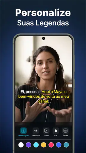 Captions: Legendas para vídeo screenshot