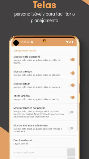 Cardápio Semanal -Menu Planner screenshot