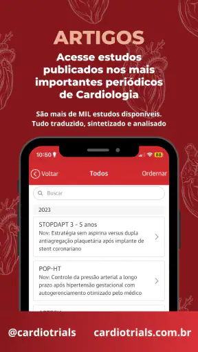 CardioTrials - Cardiologia screenshot