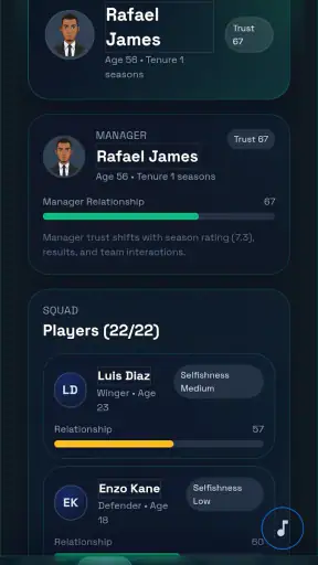 CARREIRA DE FUTEBOL 2026 screenshot