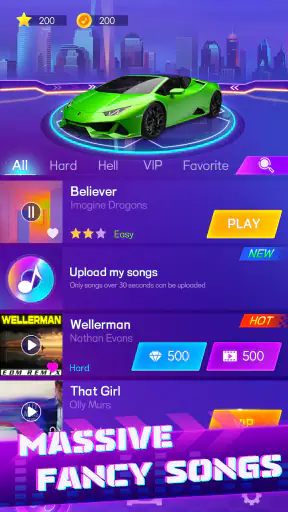carro de corrida: jogo música screenshot