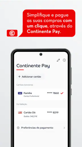 Cartão Continente screenshot