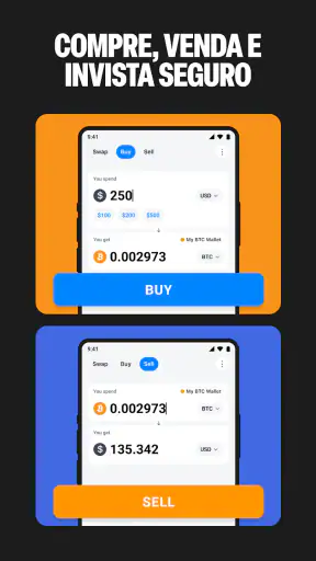 Carteira DeFi Bitcoin e Cripto screenshot