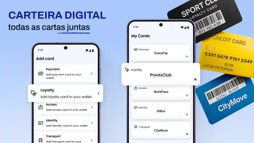Carteira Digital & Cartões screenshot