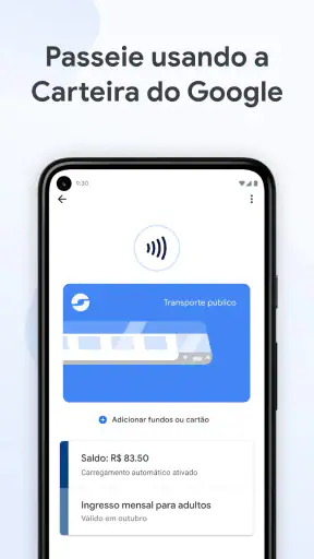 Carteira do Google screenshot