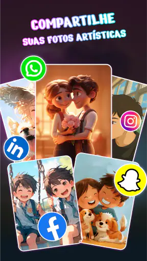 Cartoon Photo Editor - ToonAI screenshot