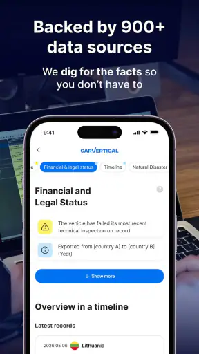 carVertical: Check Car History screenshot