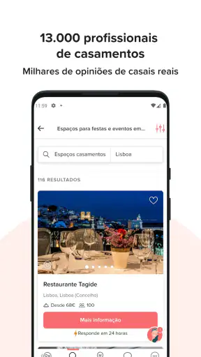 Casamentos.pt screenshot