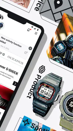 CASIO WATCHES screenshot