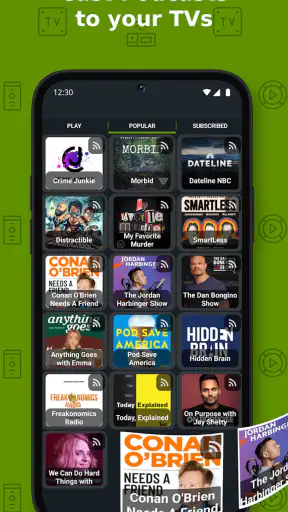 Cast to TV+ Chromecast Roku TV screenshot