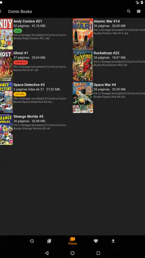 CDisplayEx Leitor de HQs screenshot