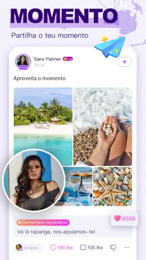 Chamet - Bate-papo e vídeo screenshot