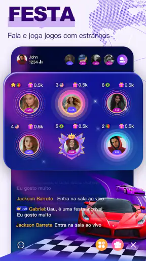 Chamet - Bate-papo e vídeo screenshot