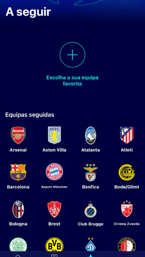 Champions League Oficial screenshot