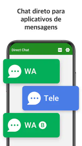 Chat Direto & Mensagens screenshot
