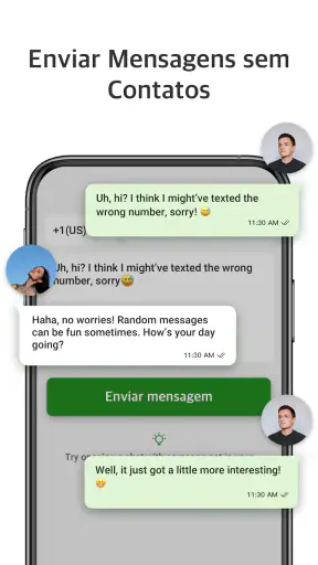 Chat Direto & Mensagens screenshot