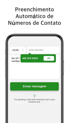 Chat Direto & Mensagens screenshot