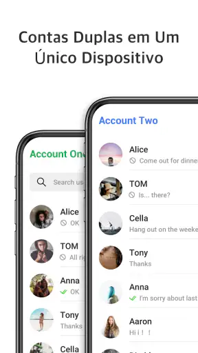 Chat Direto & Mensagens screenshot