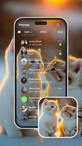 Chat Wallpapers & Status Saver screenshot