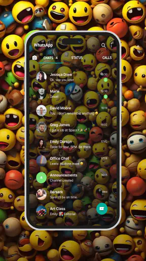 Chat Wallpapers & Status Saver screenshot
