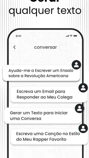 Chatbot AI - IA Chat português screenshot