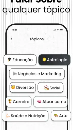 Chatbot AI - IA Chat português screenshot