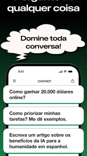 Chatbot - IA em Português screenshot