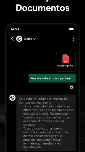 ChatGPT powered IA - Genie AI screenshot