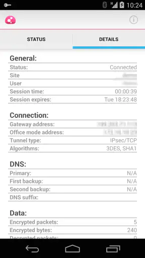 Check Point Capsule VPN screenshot