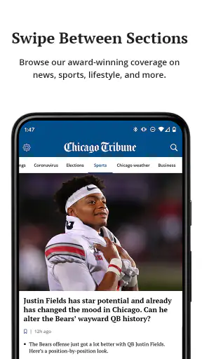 Chicago Tribune screenshot