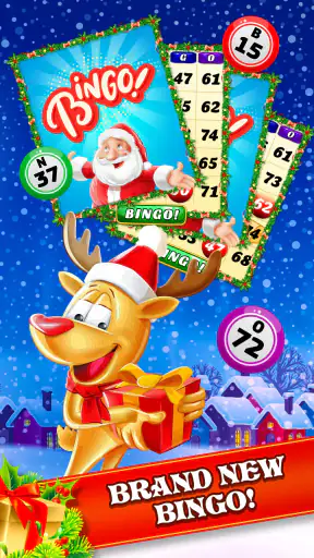 Christmas Bingo Santa's Gifts screenshot