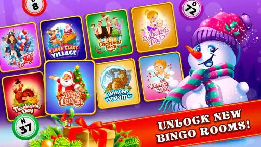Christmas Bingo Santa's Gifts screenshot
