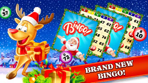 Christmas Bingo Santa's Gifts screenshot