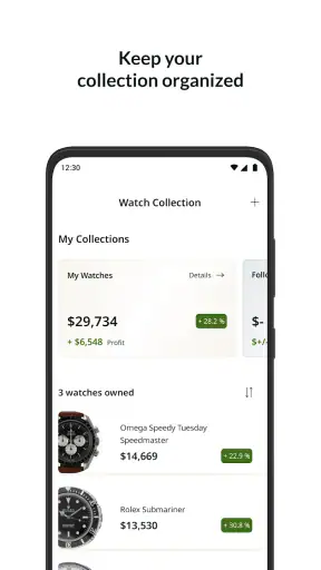 Chrono24: Relógios online screenshot