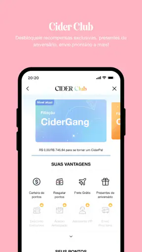 CIDER - Roupas e Moda screenshot
