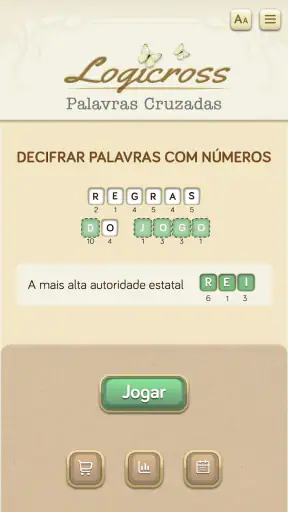 CifraLetras: Palavras Cruzadas screenshot