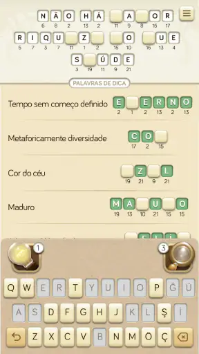 CifraLetras: Palavras Cruzadas screenshot
