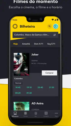 Cinemas NOS screenshot