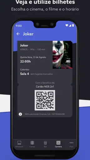 Cinemas NOS screenshot