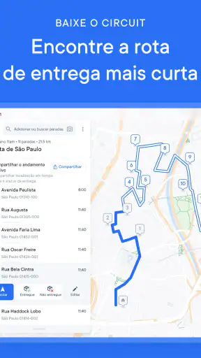 Circuit Planejador de Rotas screenshot