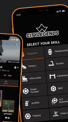 CityLegends: Skate BMX Parkour screenshot