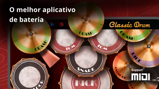 Classic Drum: toque bateria screenshot