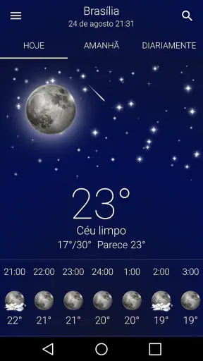 Clima: Céu Limpo screenshot