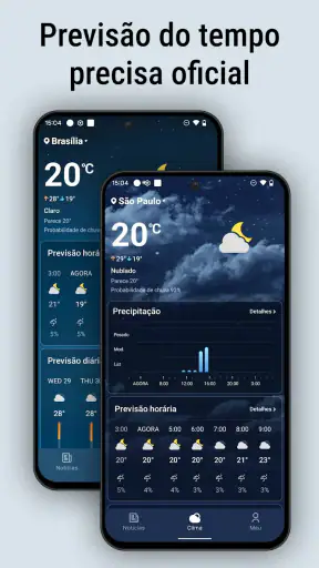Clima e notícias locais, Radar screenshot