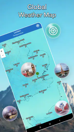 Clima local ： Widget de alerta screenshot