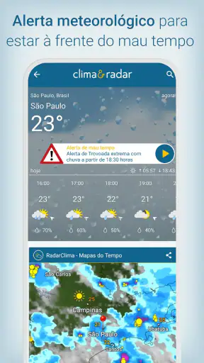 Clima&Radar: previsão do tempo screenshot