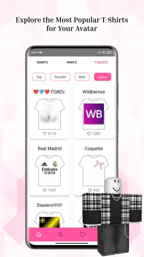 Clothes Skin Tool For Roblox screenshot